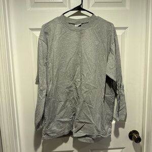 Gymshark Heather Gray Long Sleeve Tee